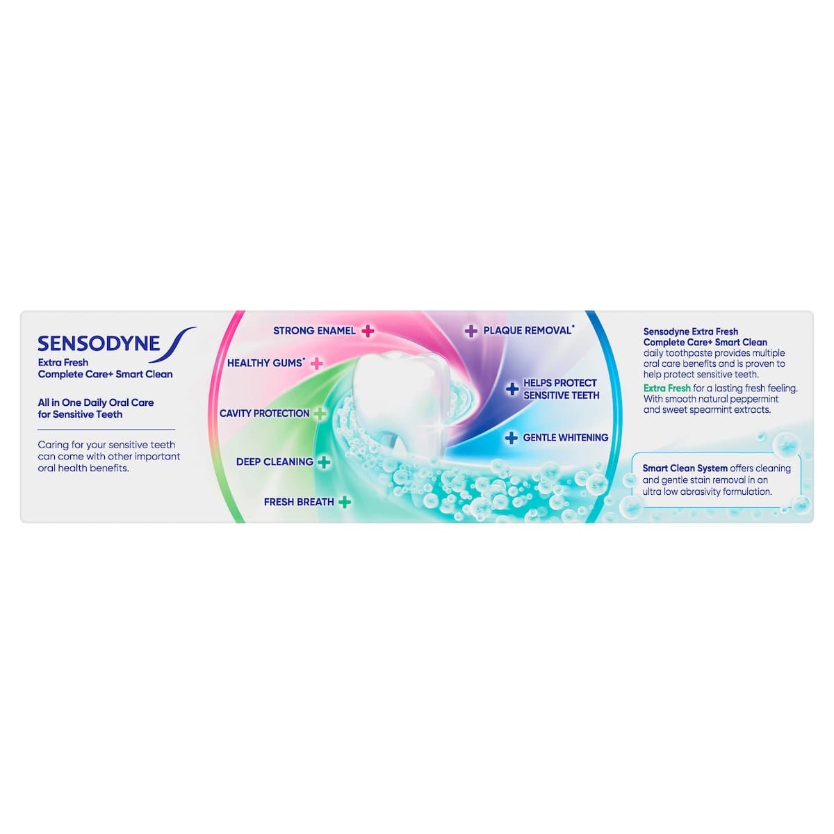 Thumbnail Sensodyne Complete Care + Smart Clean Toothpaste Extra Fresh 100G