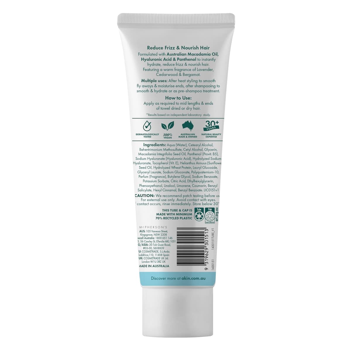 A'kin Damage Repair Leave-In Conditioner 150ml