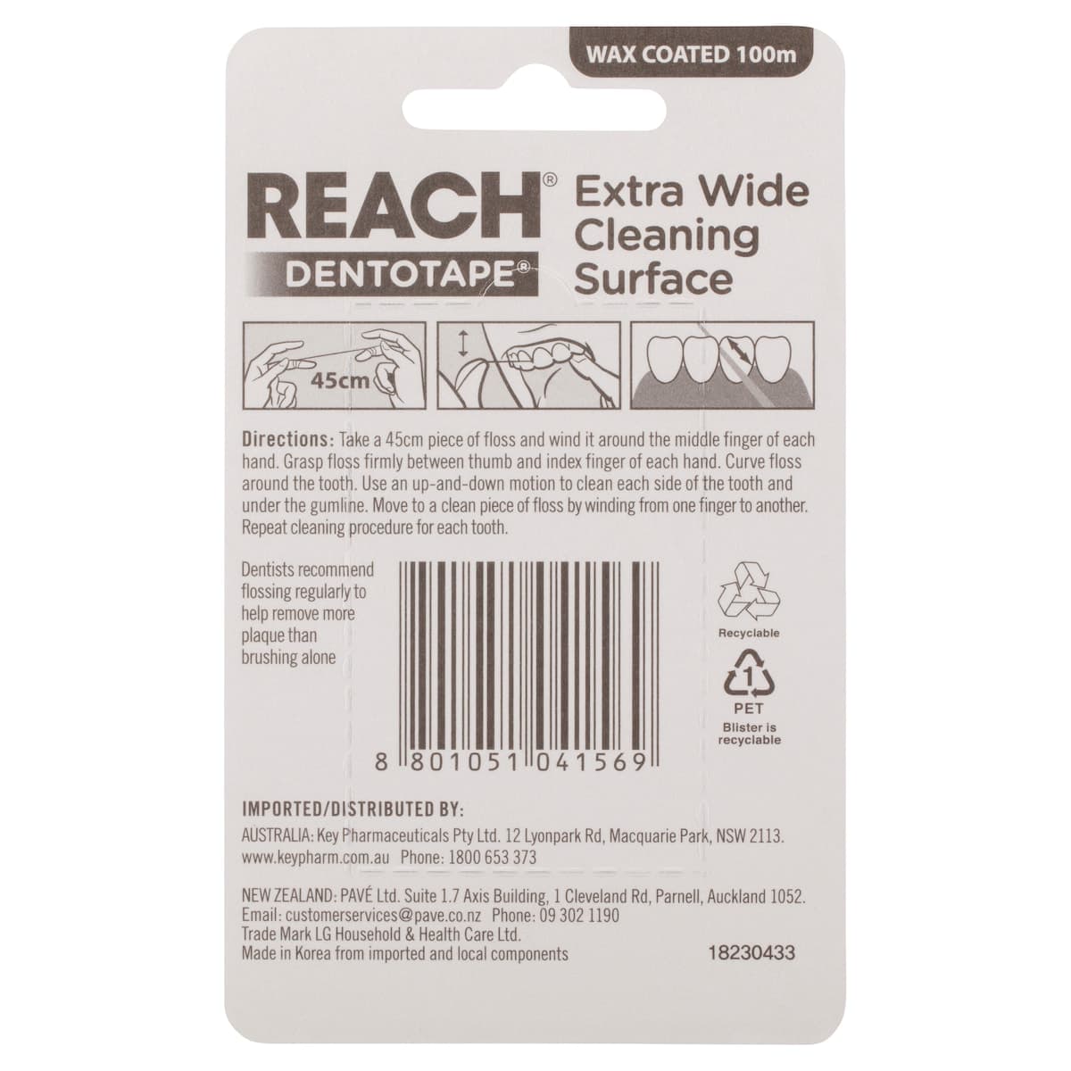 Thumbnail Reach Dentotape Dental Floss 100 Metres