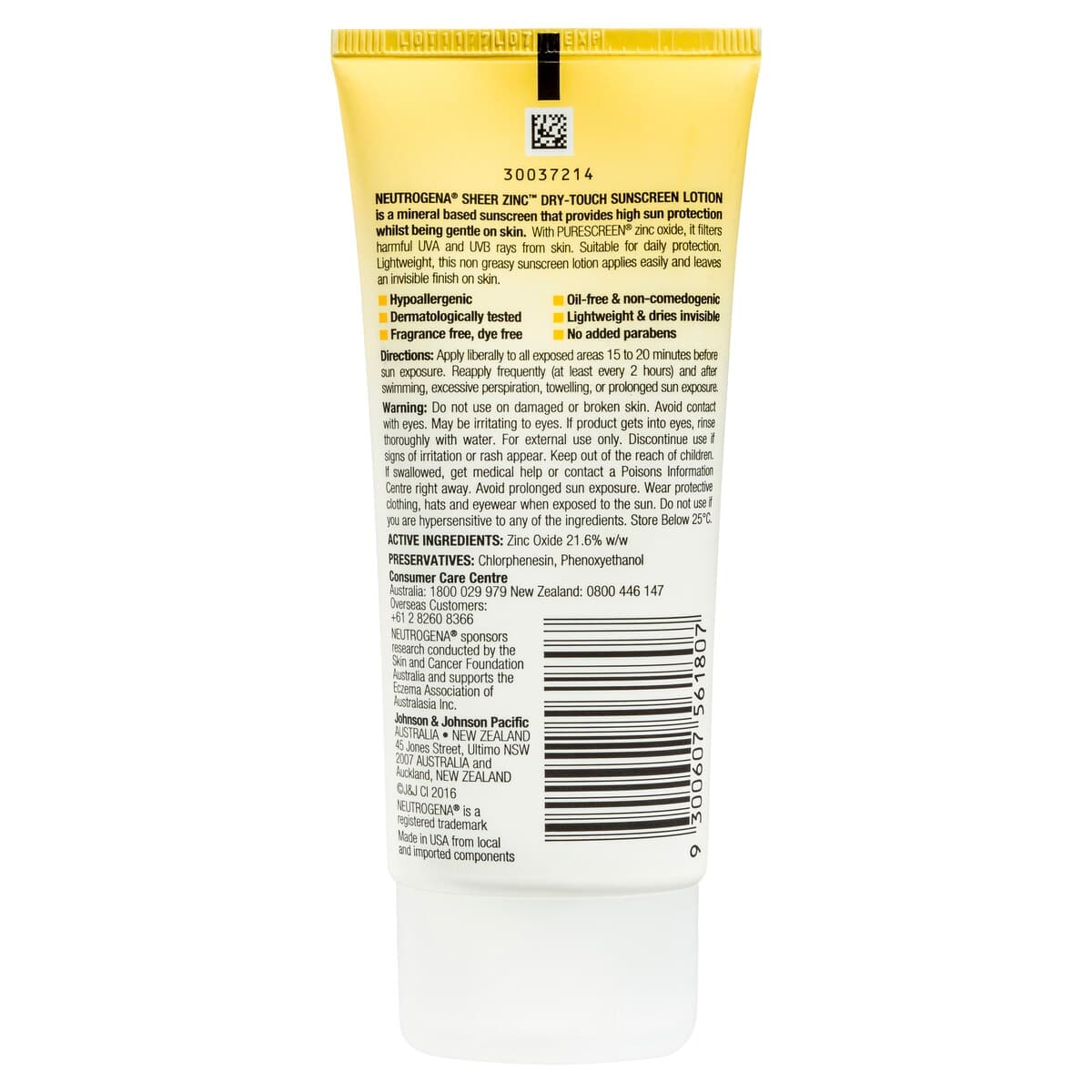 Thumbnail Neutrogena Sheer Sunscreen Lotion Spf50 88Ml