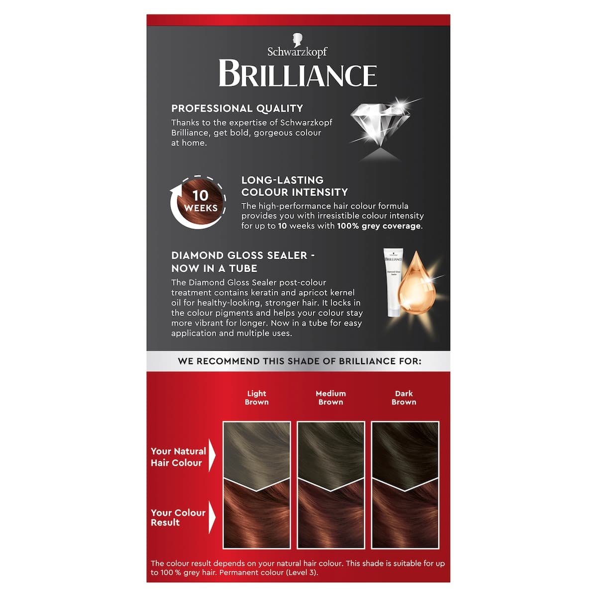 Thumbnail Schwarzkopf Brilliance Permanent Hair Colour 68 Chocolate Rush