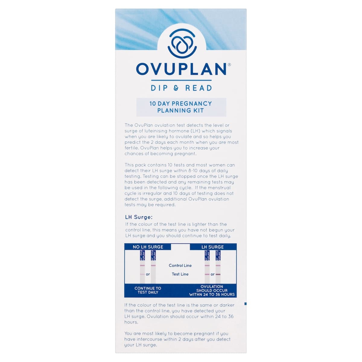 Thumbnail Ovuplan 10 Day Pregnancy Planning Kit