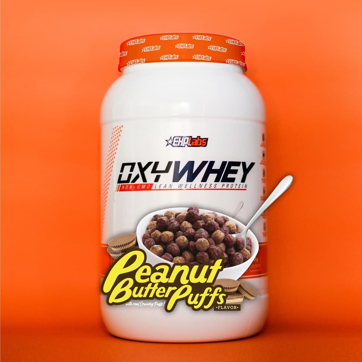 Thumbnail Ehplabs Oxywhey Lean Wellness Protein Peanut Butter Puffs 983G