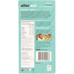 Alter Eco Organic Chocolate Dark Salted Coconut Toffee 80G