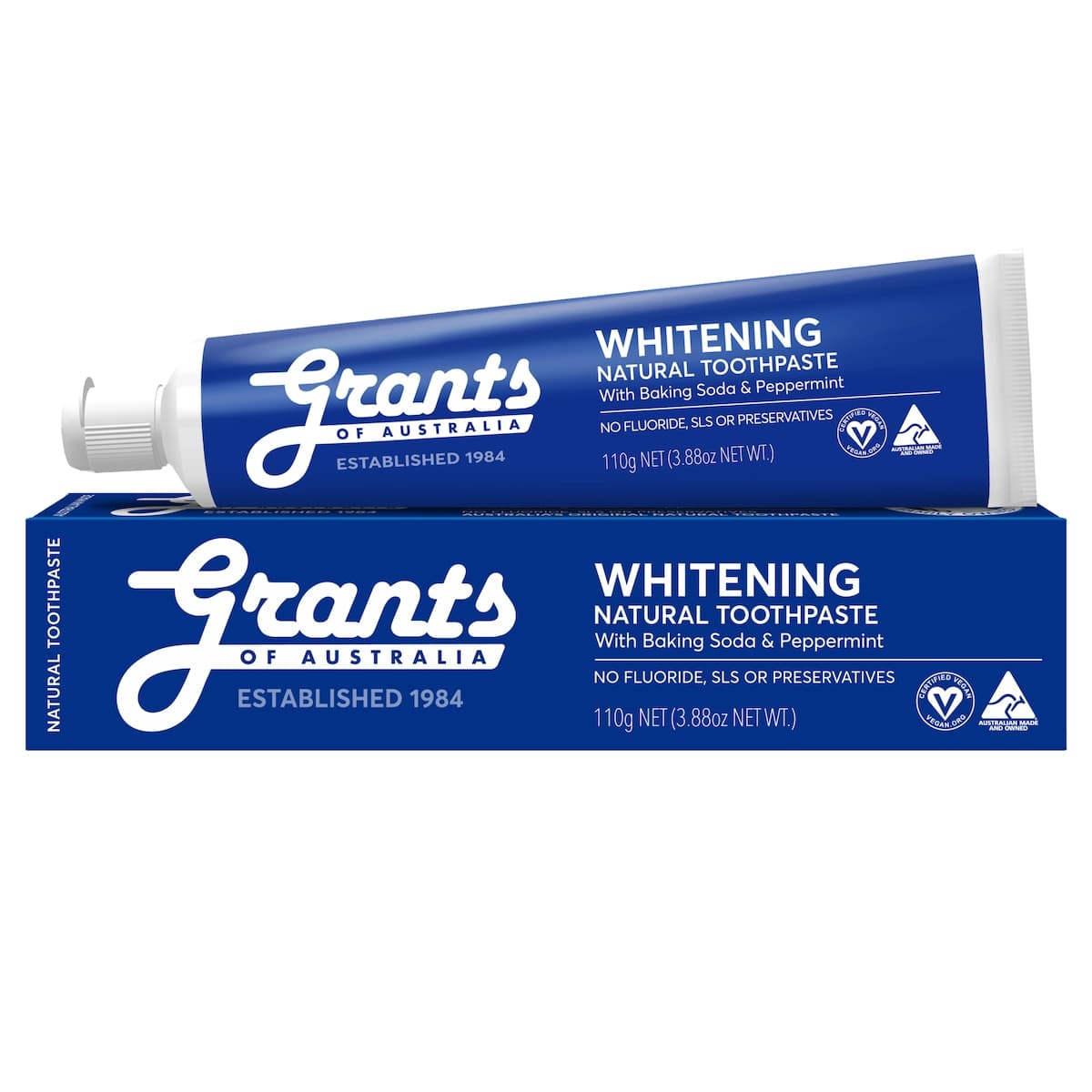 Thumbnail Grants Natural Toothpaste Whitening 110G