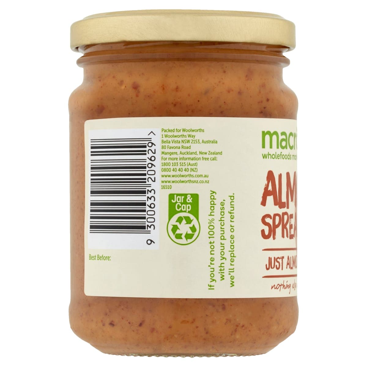 Thumbnail Macro Natural Almond Spread 250G