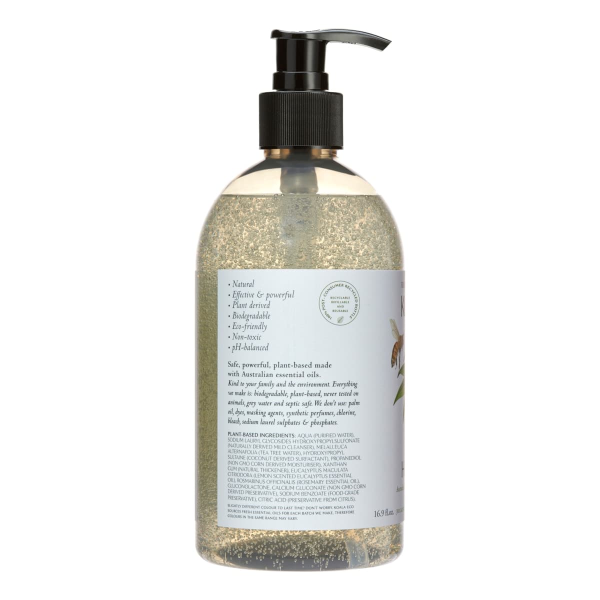 Thumbnail Koala Eco Hand Wash Lemon Scented Eucalyptus & Rosemary 500Ml