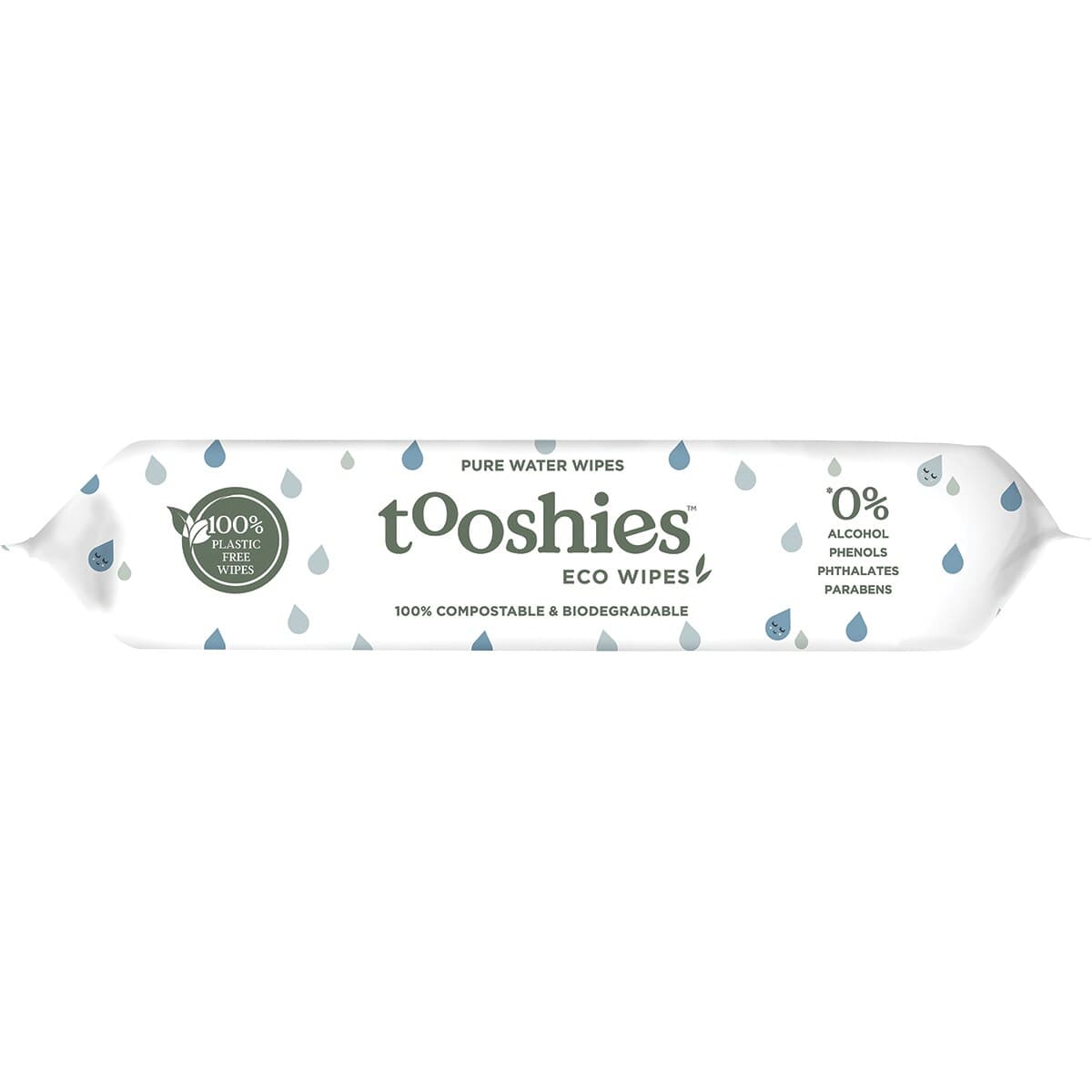 Thumbnail Tooshies By Tom Pure Water Baby Wipes 70 Pack