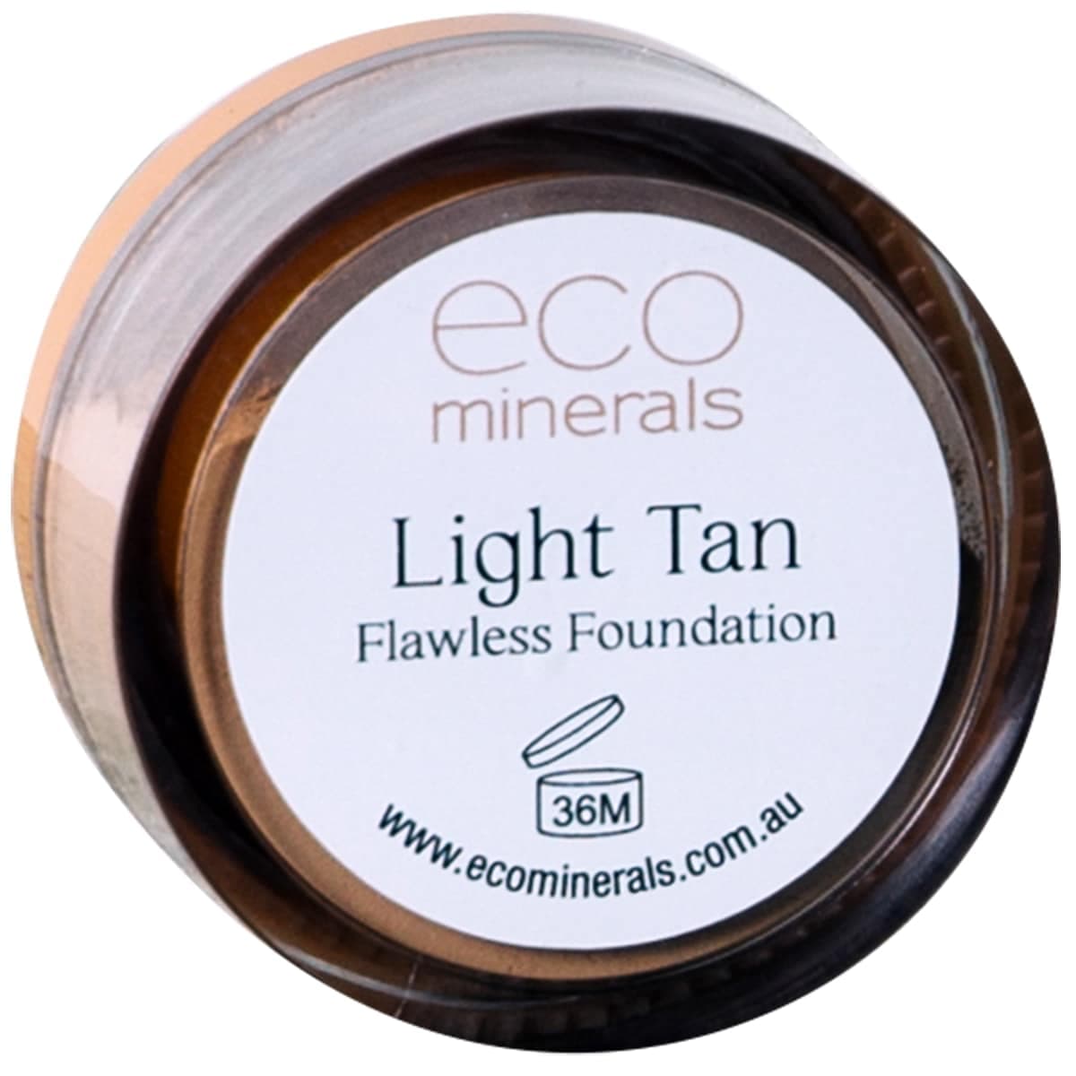 Thumbnail Eco Minerals Flawless Foundation Light Tan 5G