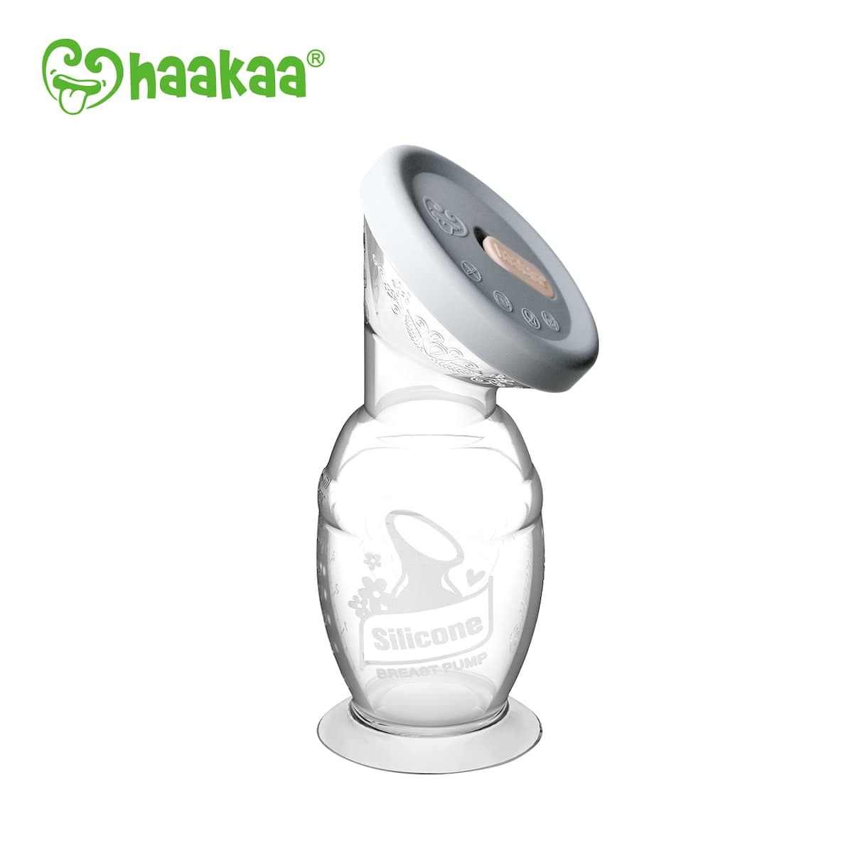 Thumbnail Haakaa Silicone Breast Pump And Silicone Cap Set 150Ml