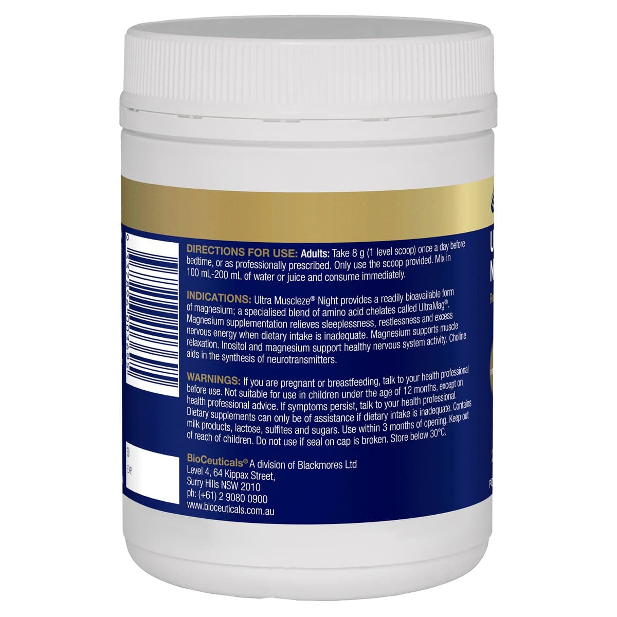 Thumbnail Bioceuticals Ultra Muscleze Night 240G