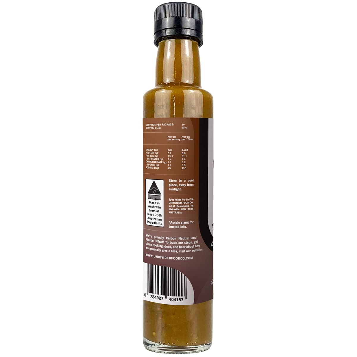 Thumbnail Undivided Food Co Good Oil Balsamic Dressing 250Ml