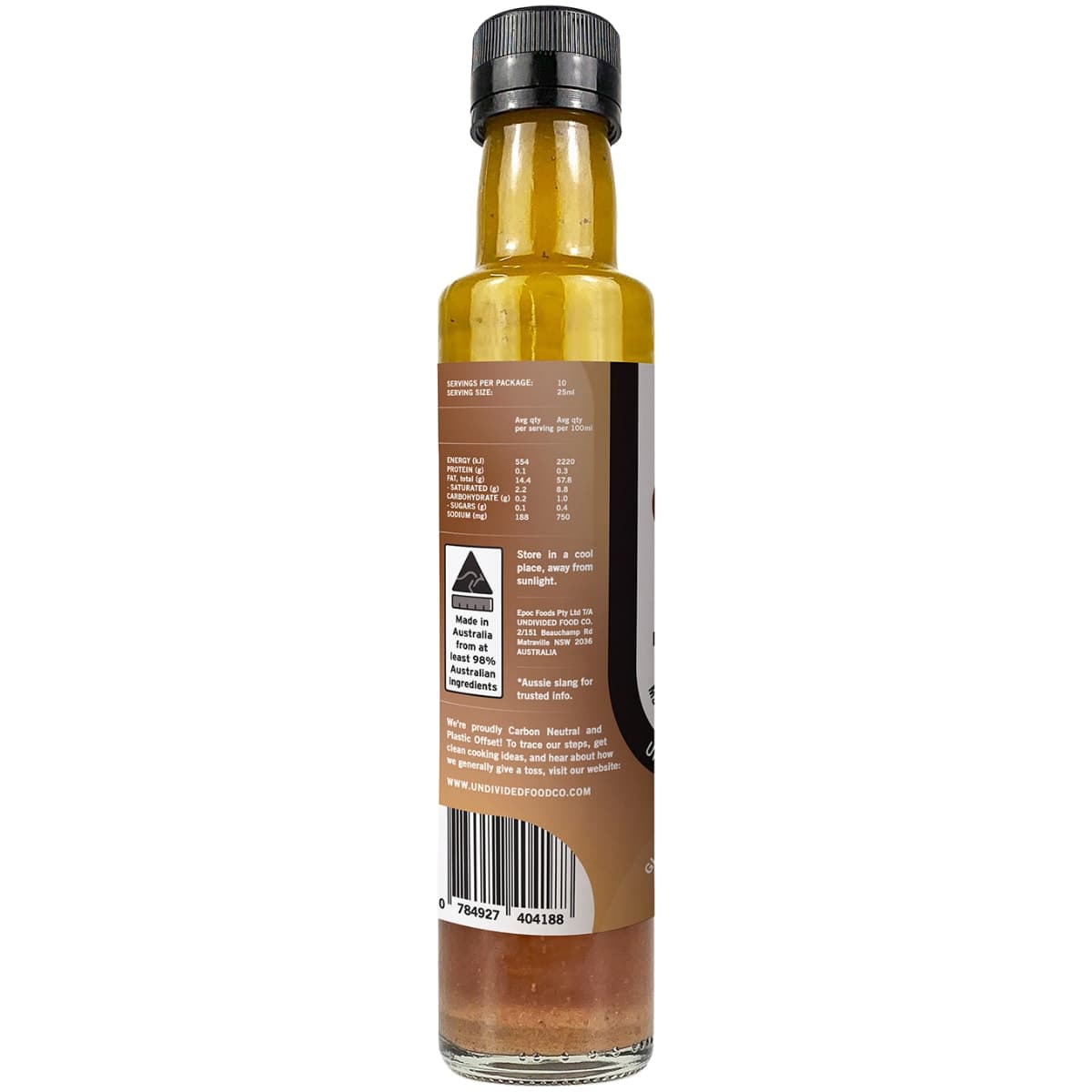 Thumbnail Undivided Food Co Good Oil Mediterranean Dressing 250Ml