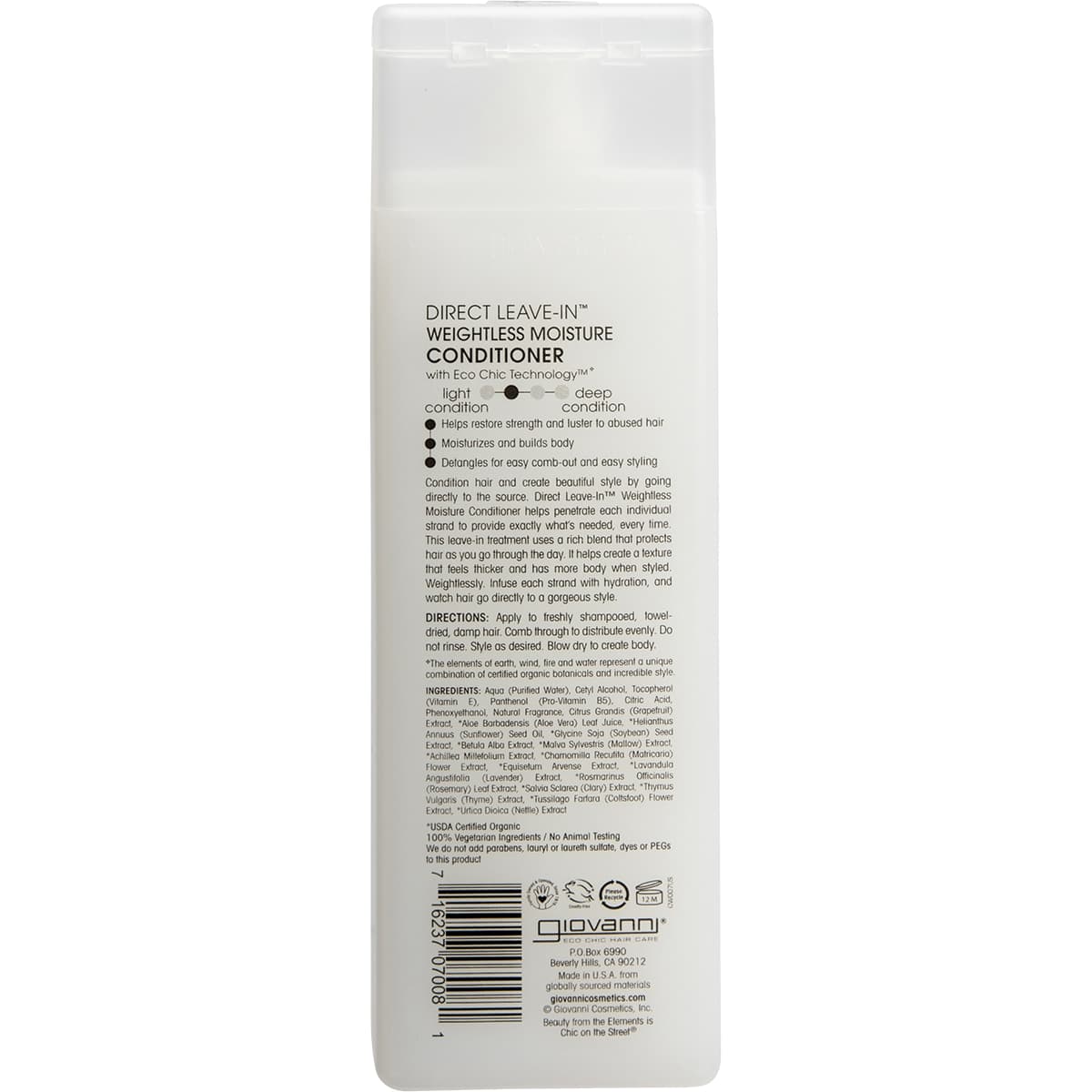 Thumbnail Giovanni Direct Leave In Weightless Moisture Conditioner 250Ml