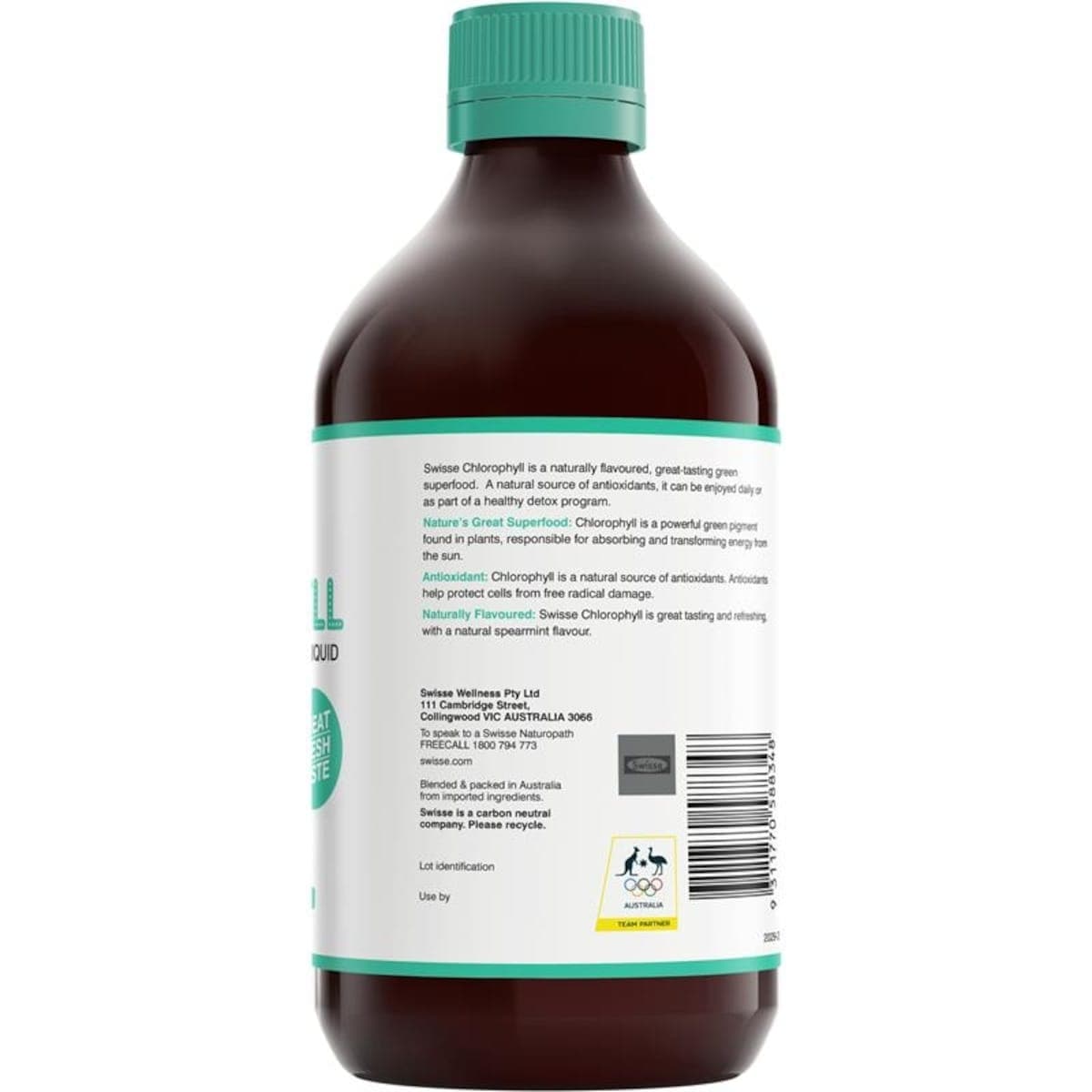 Thumbnail Swisse Chlorophyll Spearmint Flavour Superfood Liquid 500Ml