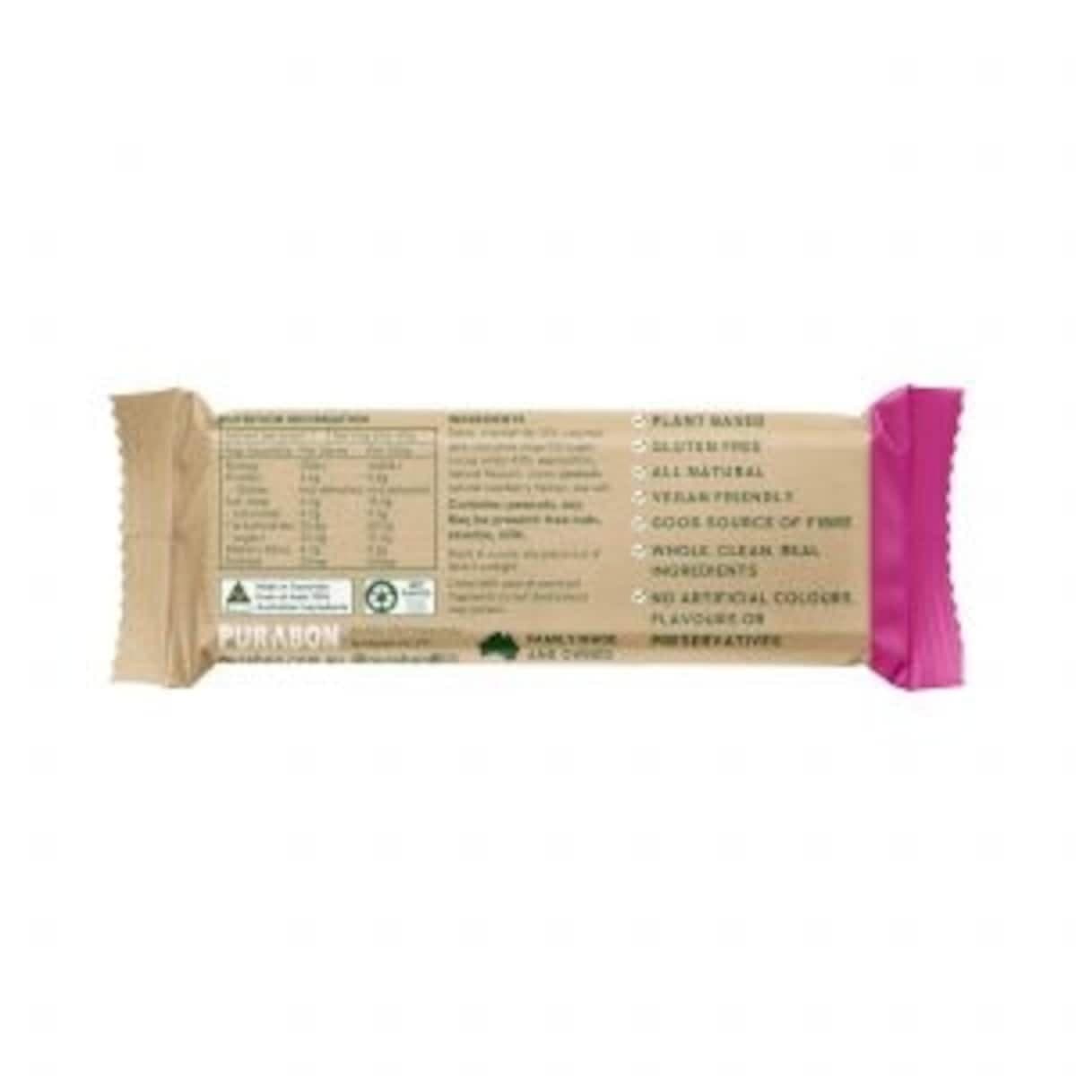 Thumbnail Purabon Wholefood Bar Raspberry Double Choc 60G