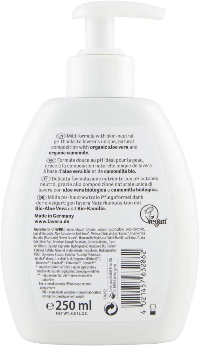 Thumbnail Lavera Basis Sensitiv Mild Hand Wash 250Ml