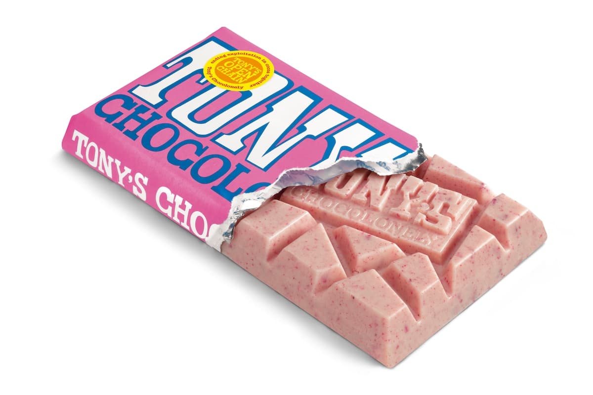 Thumbnail Tony's Chocolonely White Raspberry Popping Candy 180G