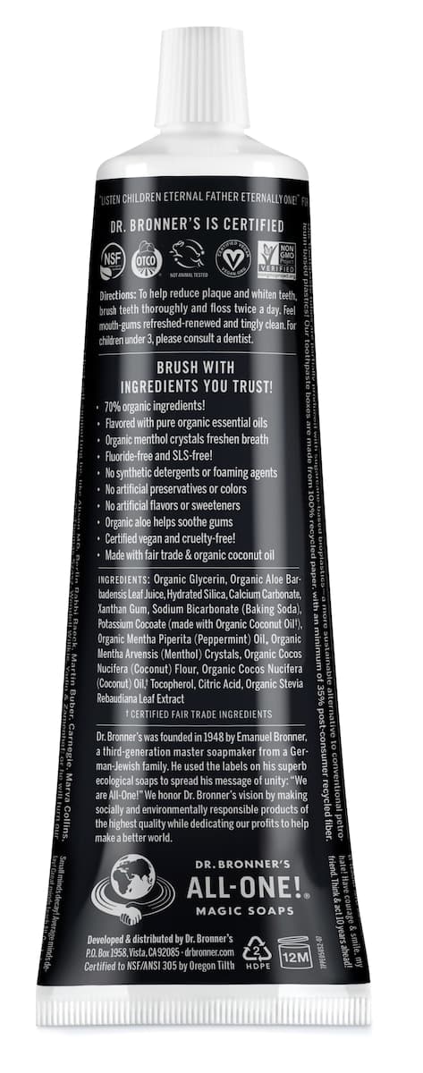 Thumbnail Dr Bronners Anise All-One Toothpaste 140G