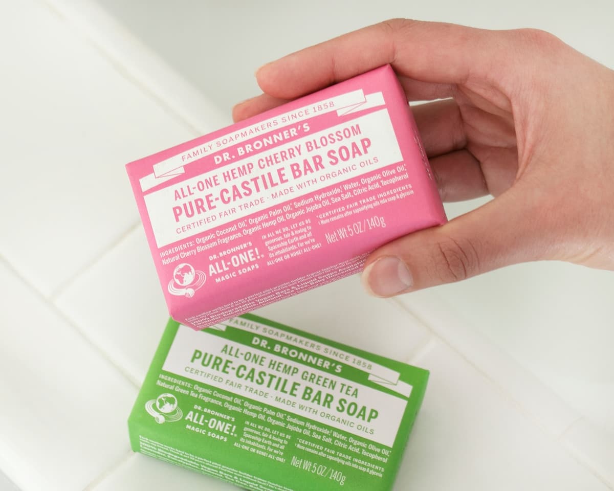 Thumbnail Dr Bronner Cherry Blossom Soap Bar 140G