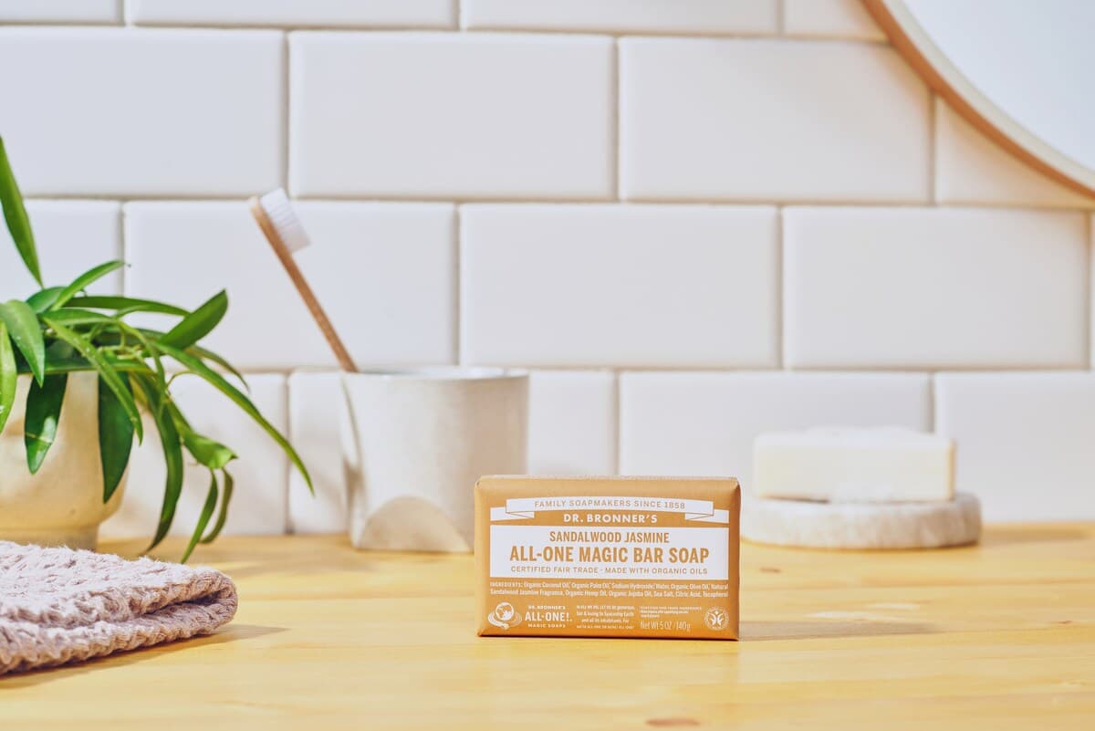 Thumbnail Dr Bronner Sandalwood Jasmine Soap Bar 140G