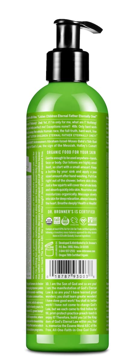 Thumbnail Dr Bronners Organic Hand & Body Lotion Patchouli Lime 237Ml