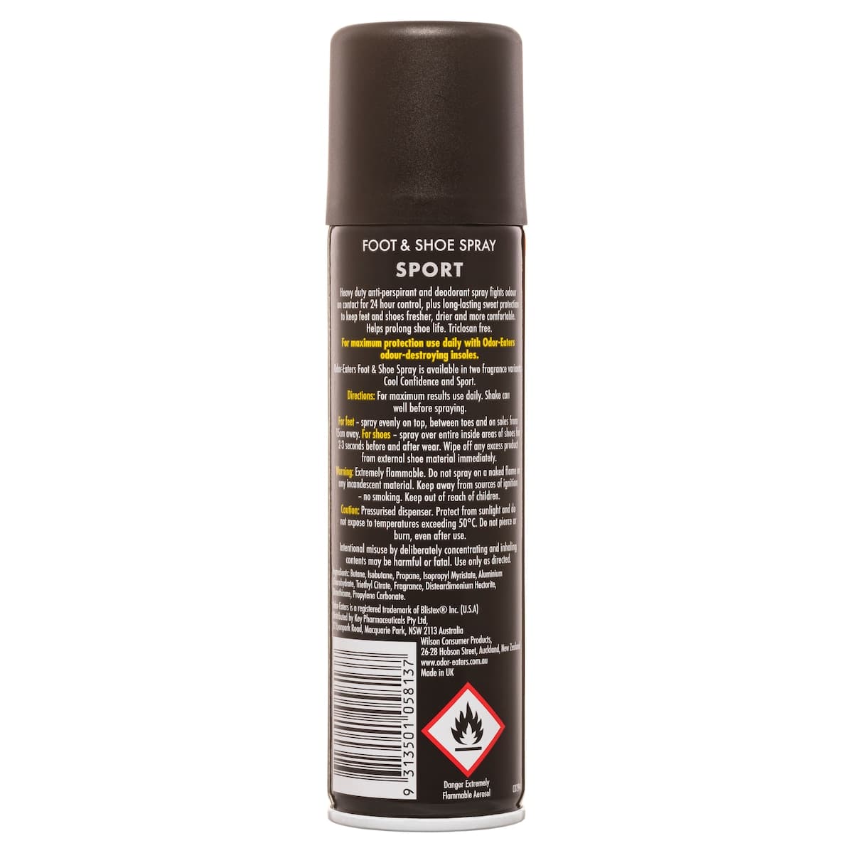 Thumbnail Odor-Eaters Foot & Shoe Spray Sport 150Ml