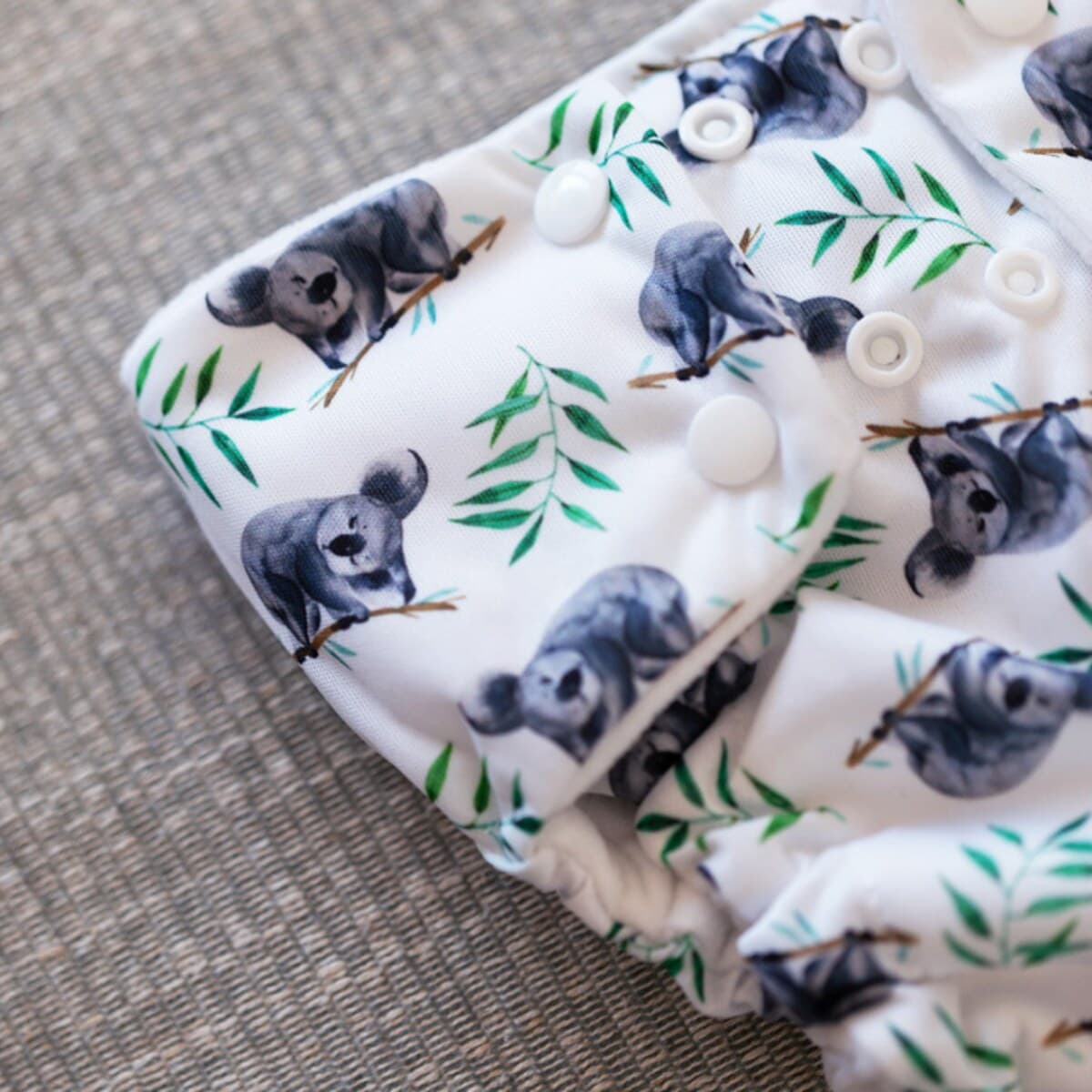 Thumbnail Pea Pods Reusable Nappy One Size Sleepy Koala