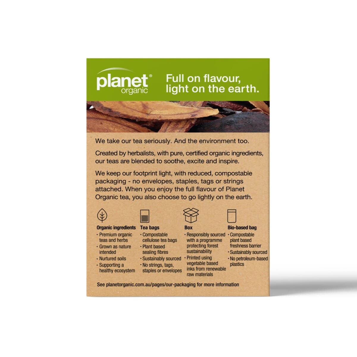 Thumbnail Planet Organic Licorice Tea 25 Tea Bags