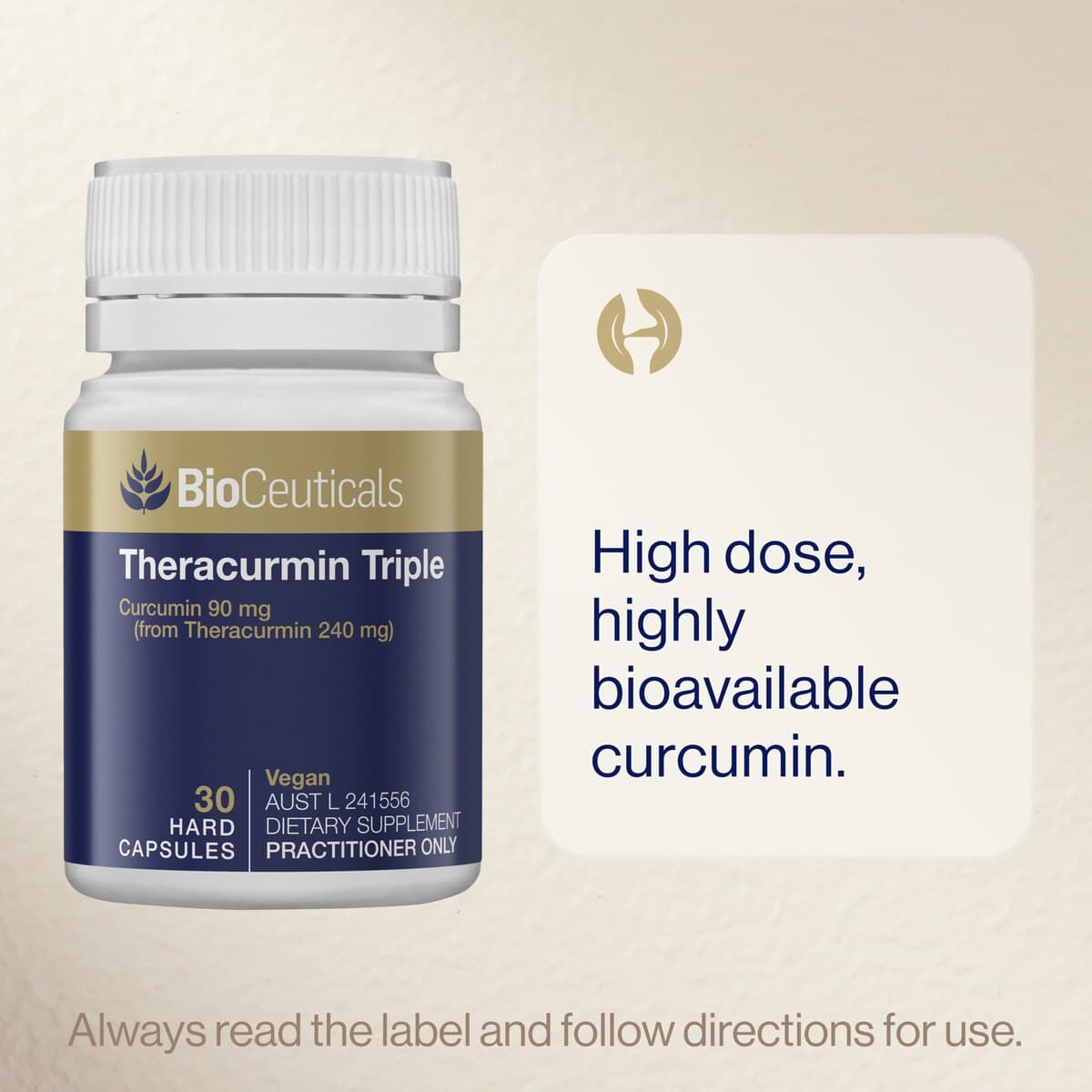 Thumbnail Bioceuticals Theracurmin Triple 30 Capsules