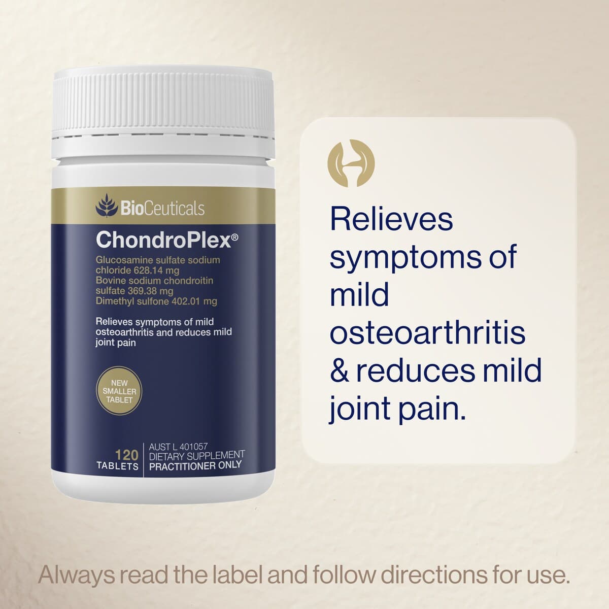 Thumbnail Bioceuticals Chondroplex 120 Tablets