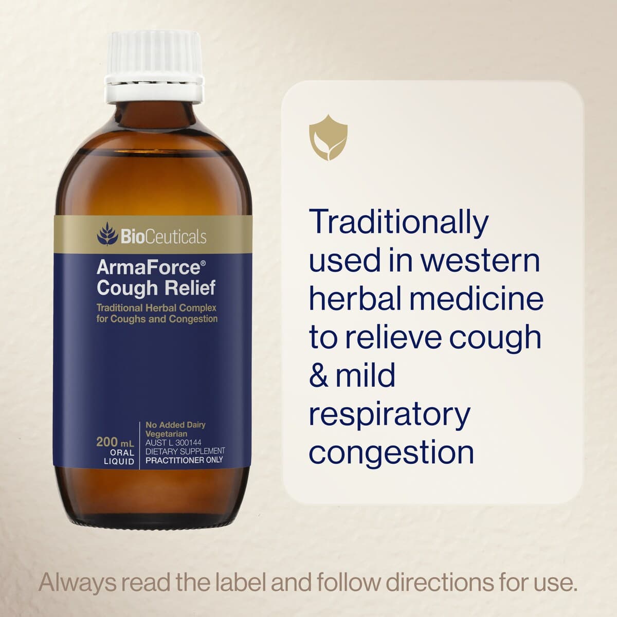 Thumbnail Bioceuticals Armaforce Cough Relief 200Ml