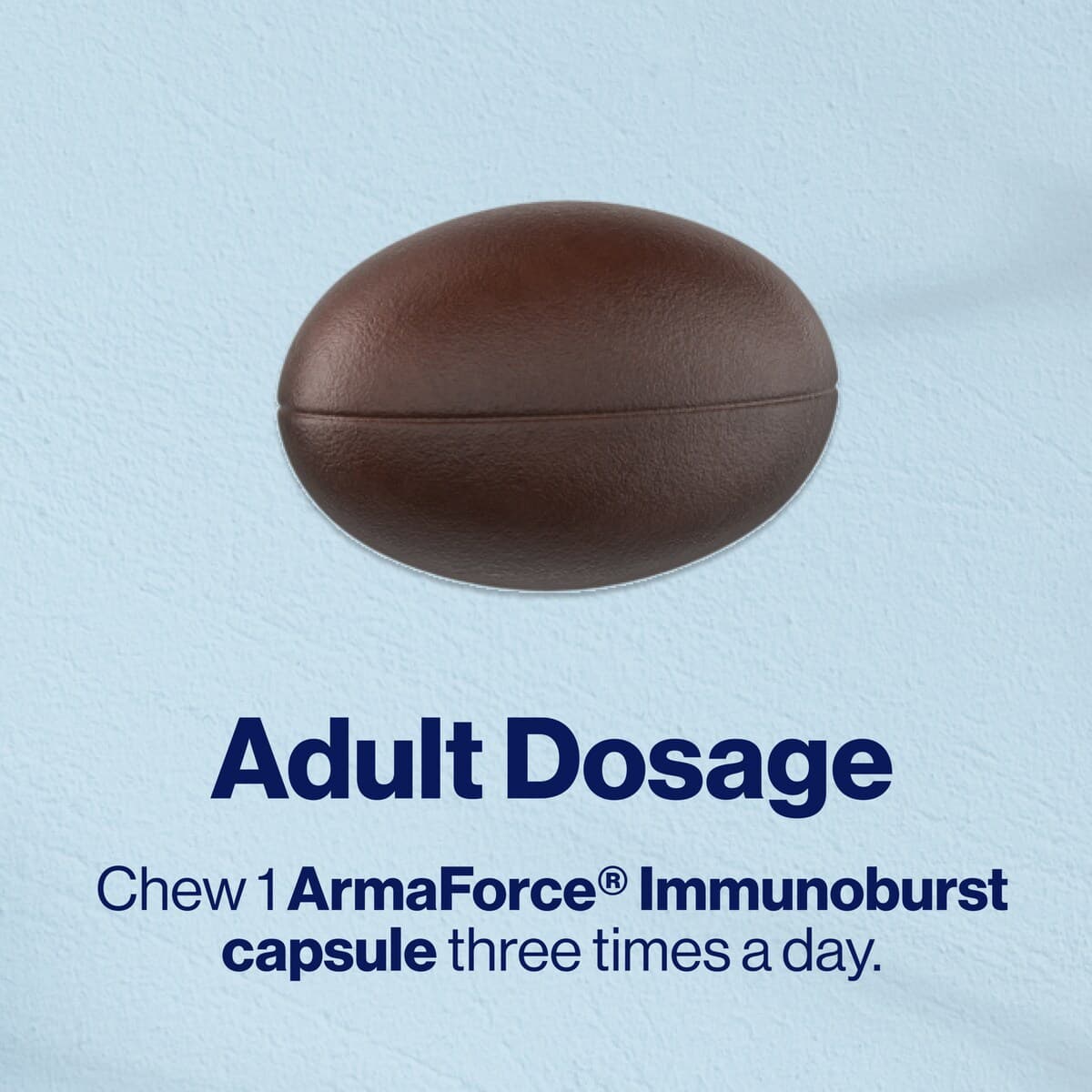 Thumbnail Bioceuticals Armaforce Immunoburst 60 Chewable Burstlet Capsules