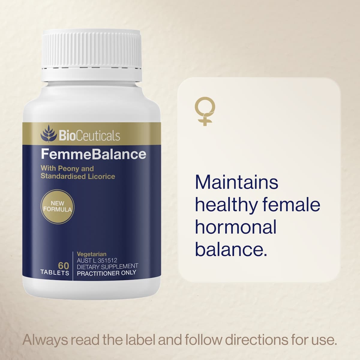 Thumbnail Bioceuticals Femme Balance 60 Tablets