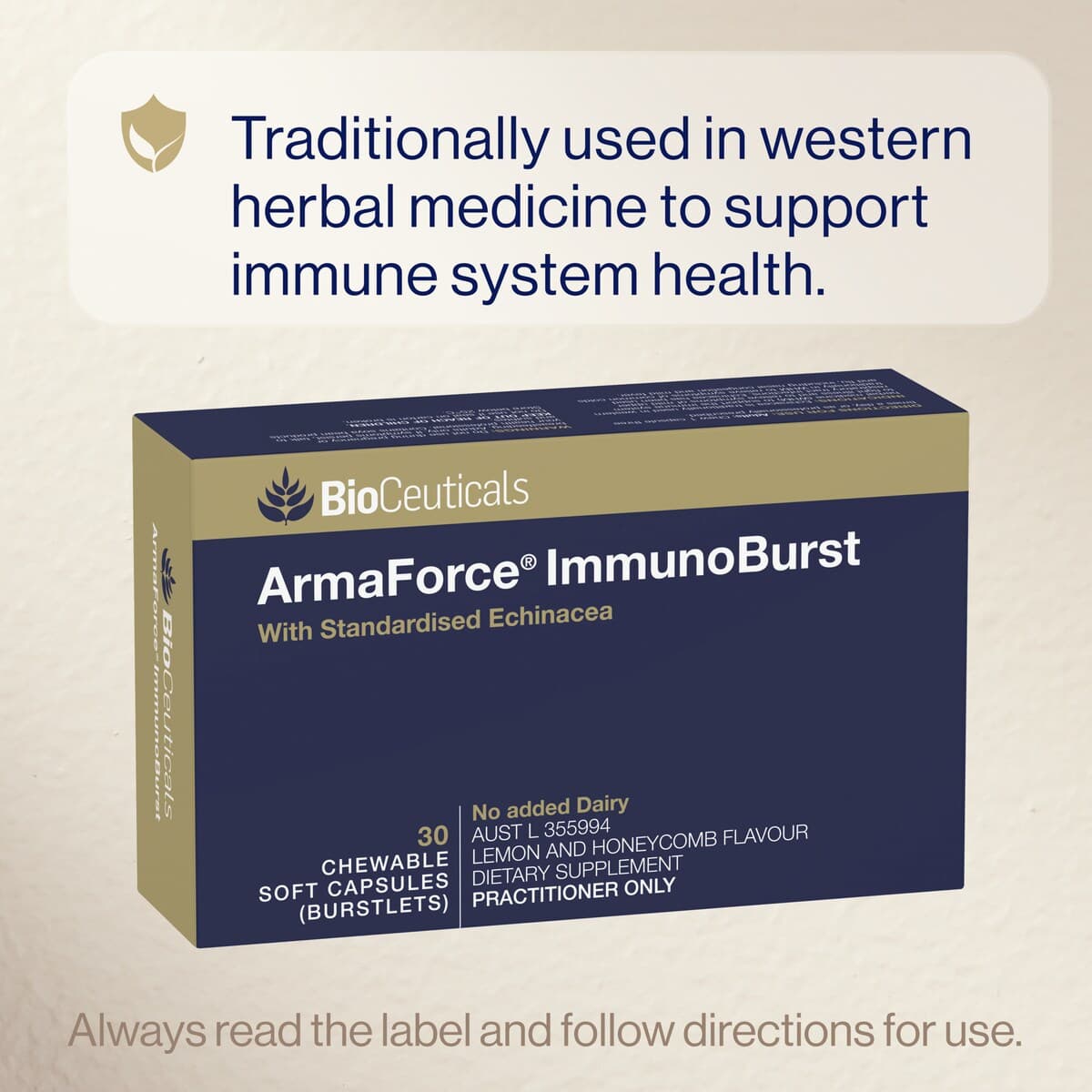 Thumbnail Bioceuticals Armaforce Immunoburst 30 Chewable Burstlet Capsules