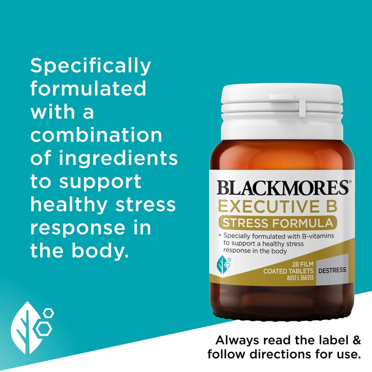 Thumbnail Blackmores Executive B Stress Formula 28 Tablets