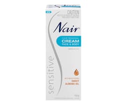 Nair Sensitive Hair Removal Cream For Face & Body 150G