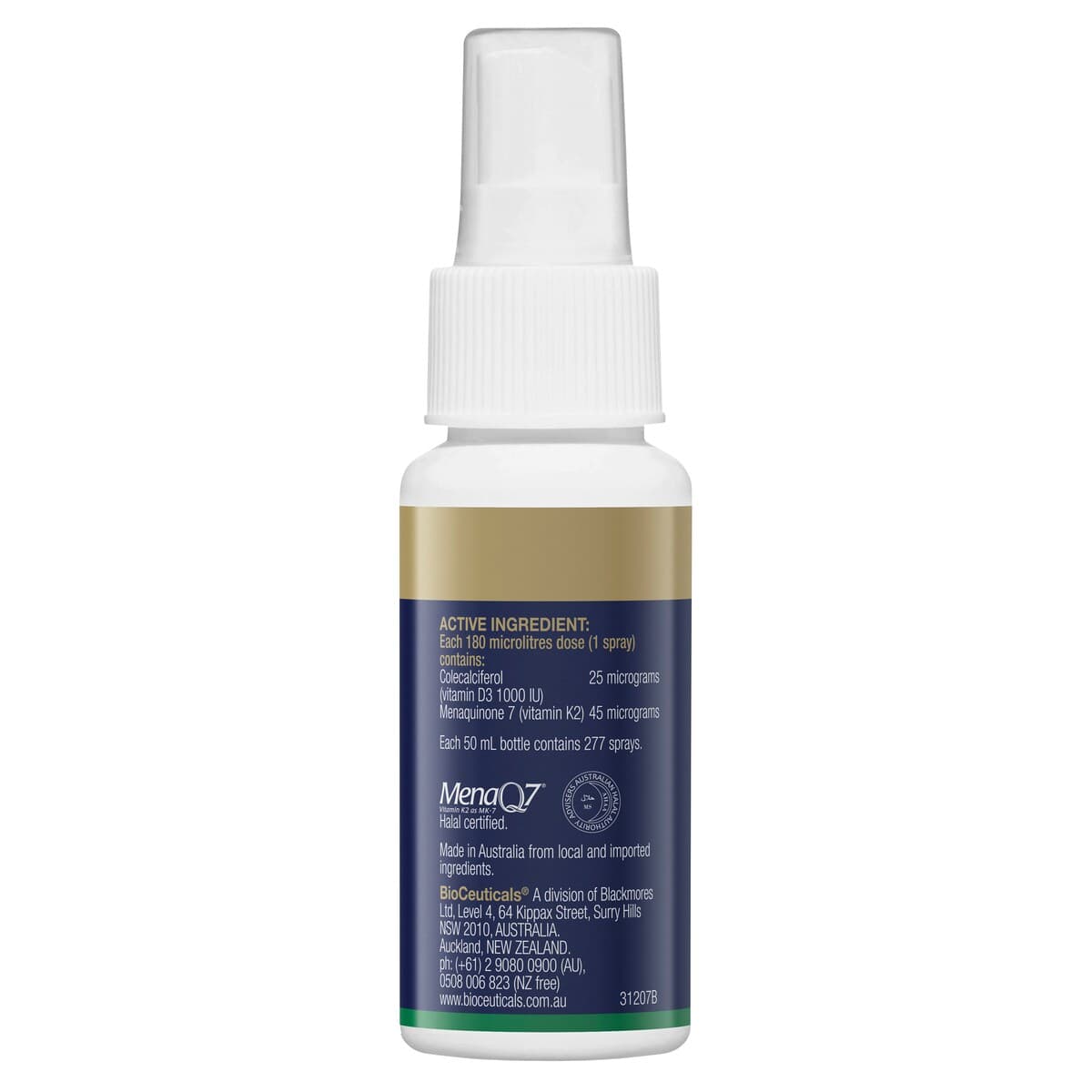 Thumbnail Bioceuticals D3 + K2 Spray 50Ml