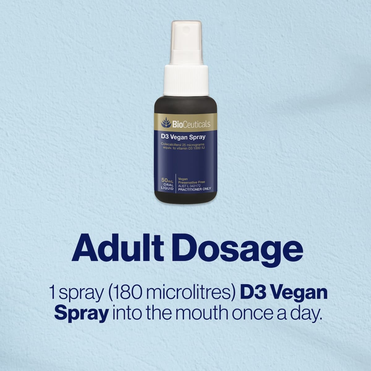 Thumbnail Bioceuticals Vegan D3 Spray 50Ml