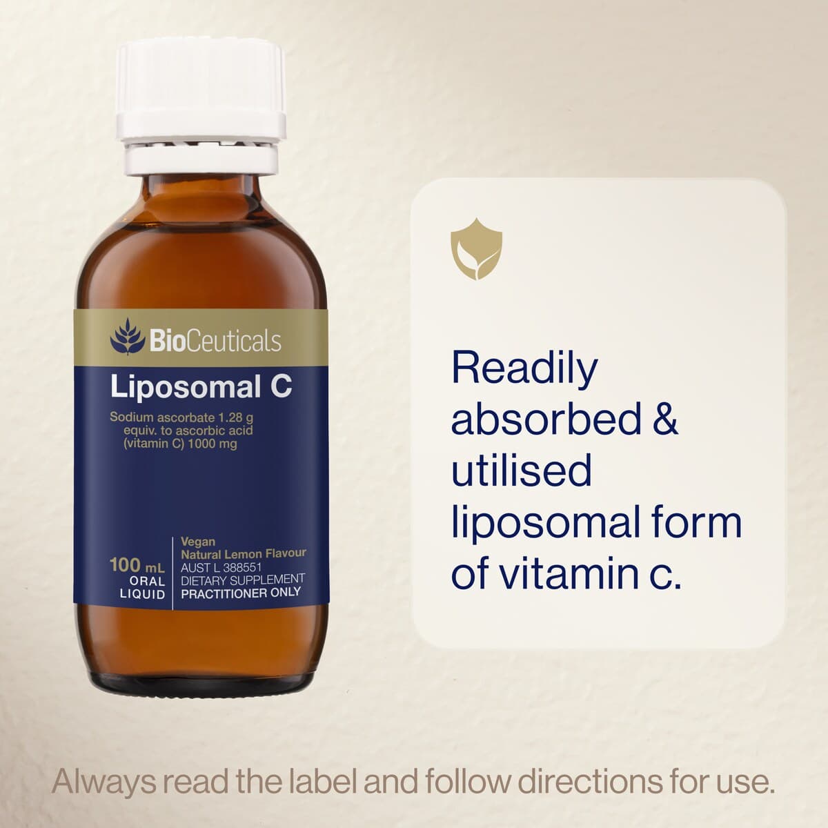 Thumbnail Bioceuticals Liposomal C 100Ml