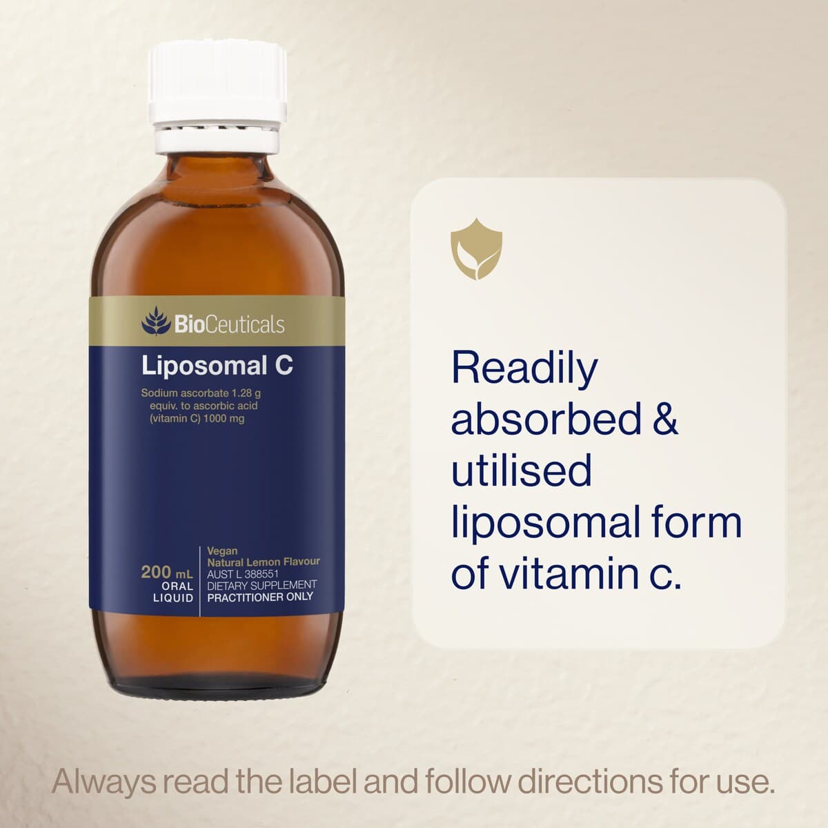 Thumbnail Bioceuticals Liposomal C 200Ml