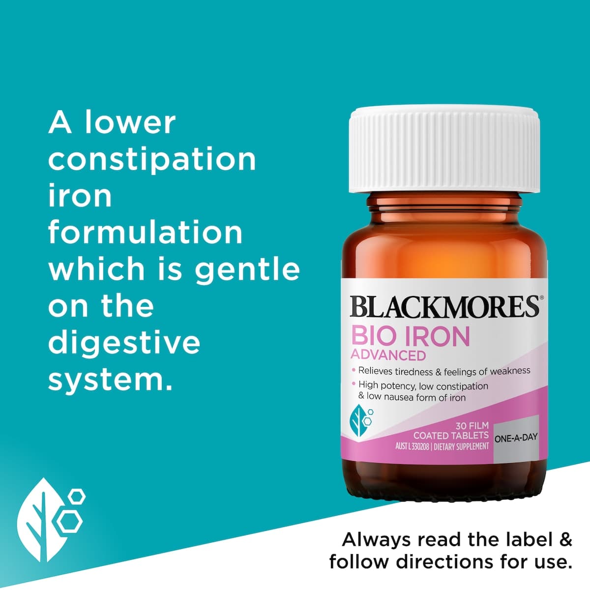 Thumbnail Blackmores Bio Iron Advanced 30 Tablets