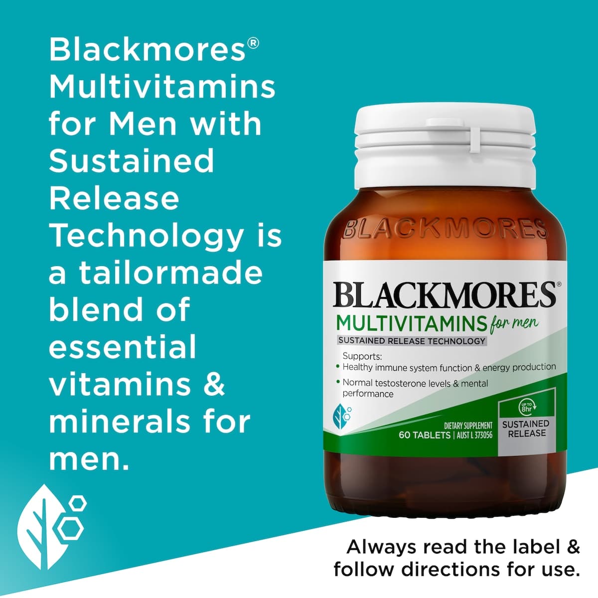 Thumbnail Blackmores Multivitamins For Men 60 Tablets