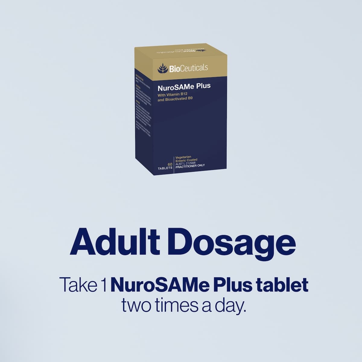 Thumbnail Bioceuticals Nurosame Plus 60 Tablets