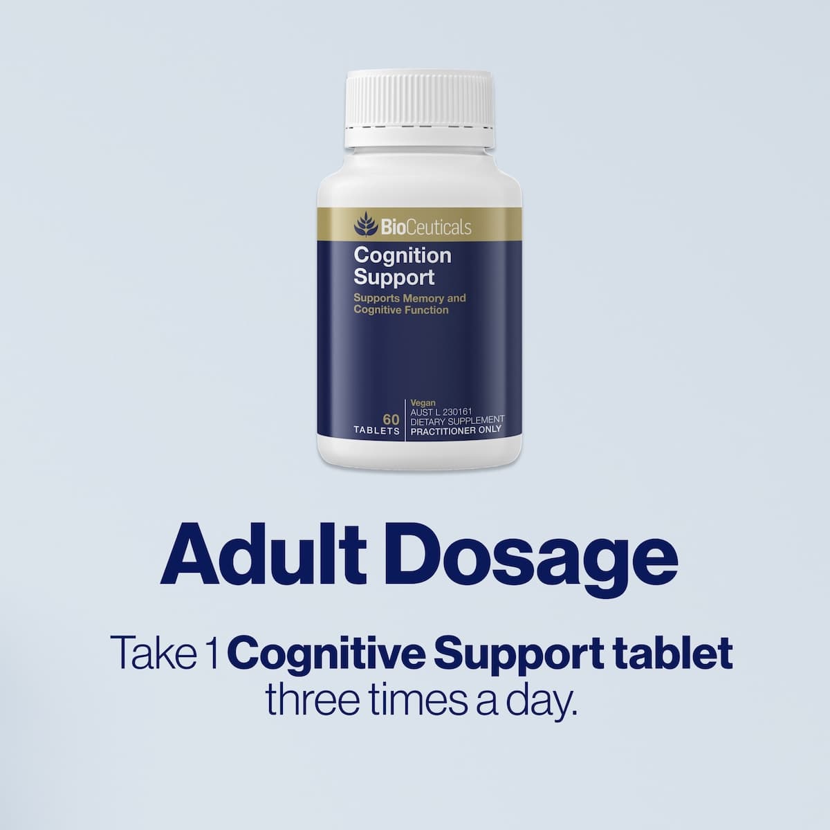 Thumbnail Bioceuticals Cognition Support 60 Tablets