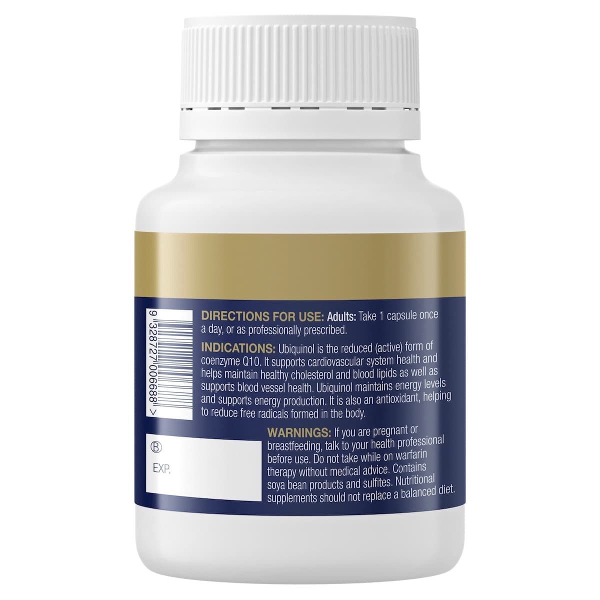 Thumbnail Bioceuticals Ubiquinol Bioactive 150Mg 60 Capsules