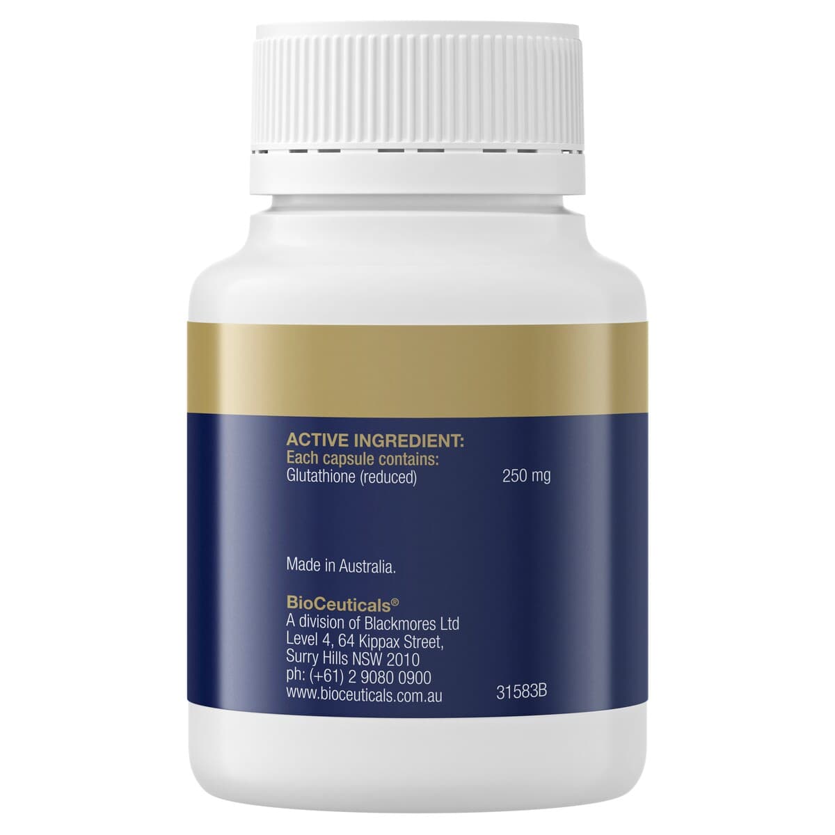 Thumbnail Bioceuticals Glutathione 60 Capsules