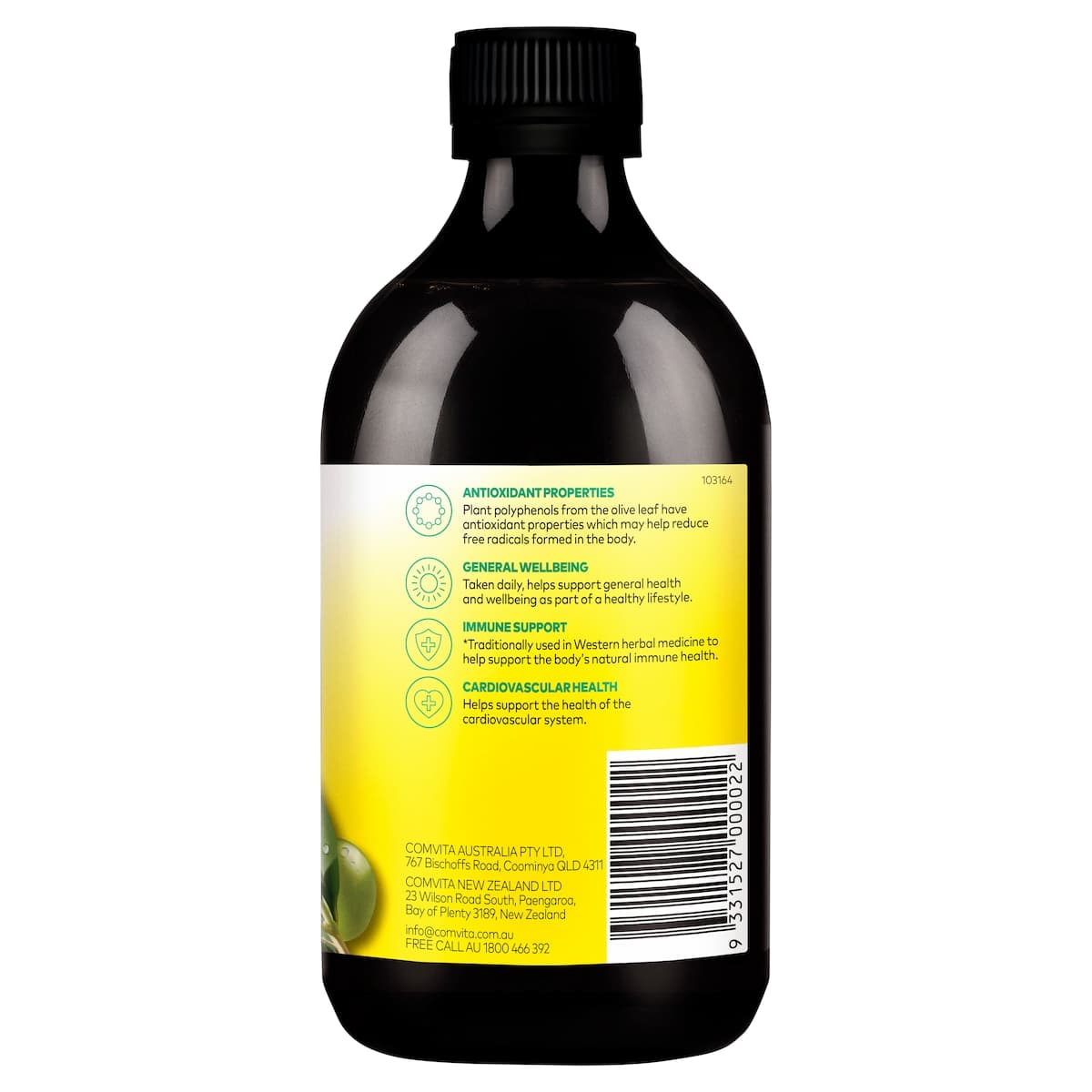 Thumbnail Comvita Olive Leaf Extract Peppermint 500Ml