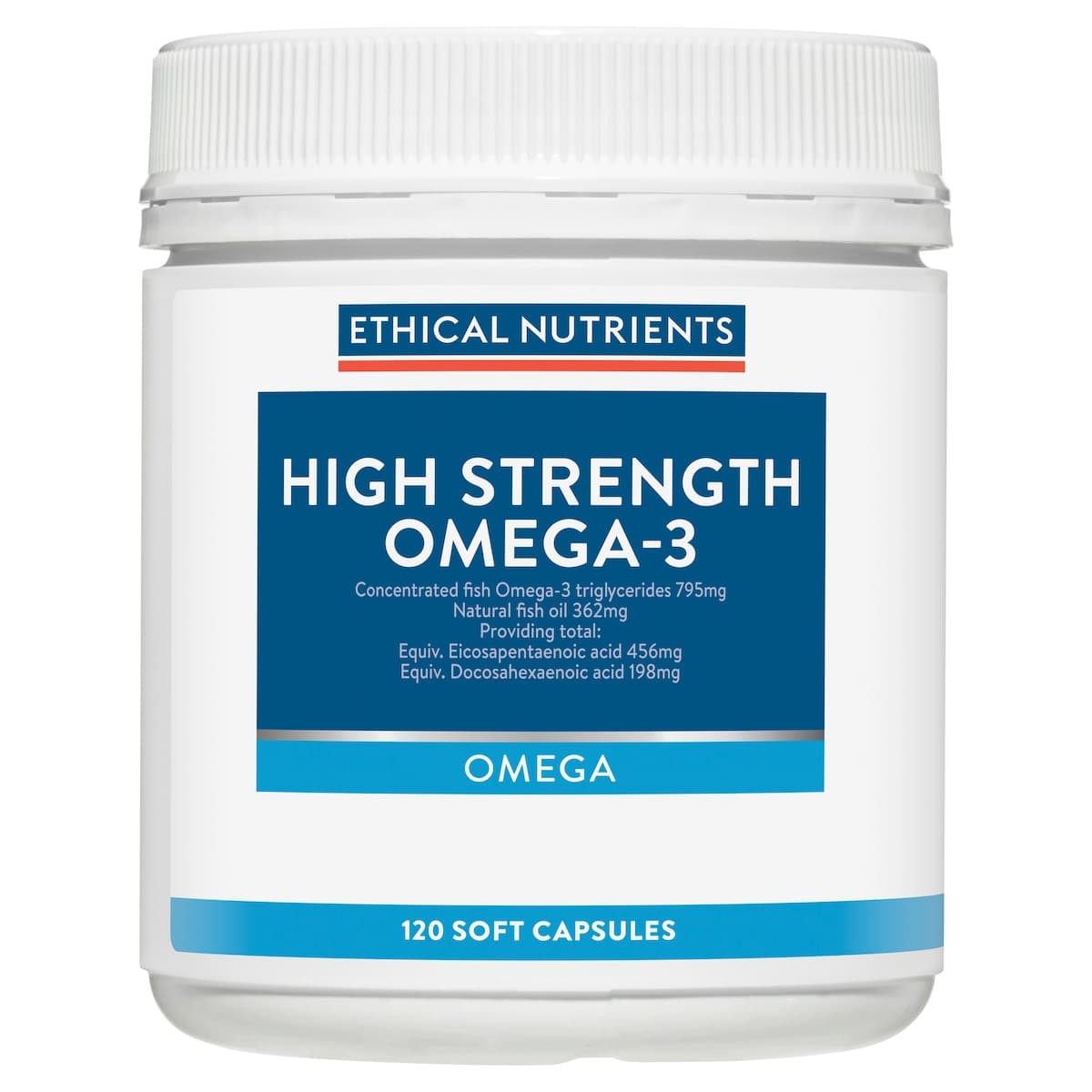 Thumbnail Ethical Nutrients High Strength Omega-3 120 Capsules