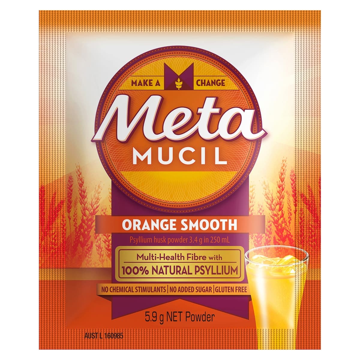 Thumbnail Metamucil Fibre Supplement Smooth Orange 30 X 5.9G